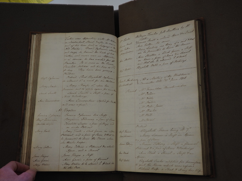 St Andrew Undershaft - Workhouse Minute Book 1801-1814 p46 image 1 St Andrew Undershaft - Workhouse Minute Book 1801-1814 p46 image 1