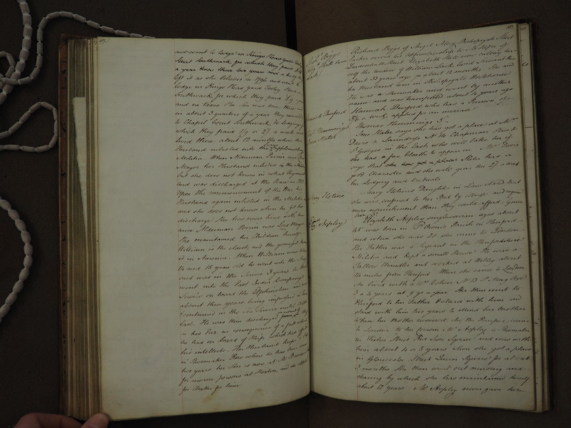 St Andrew Undershaft - Workhouse Minute Book 1814-1822 p182-183 image 1
