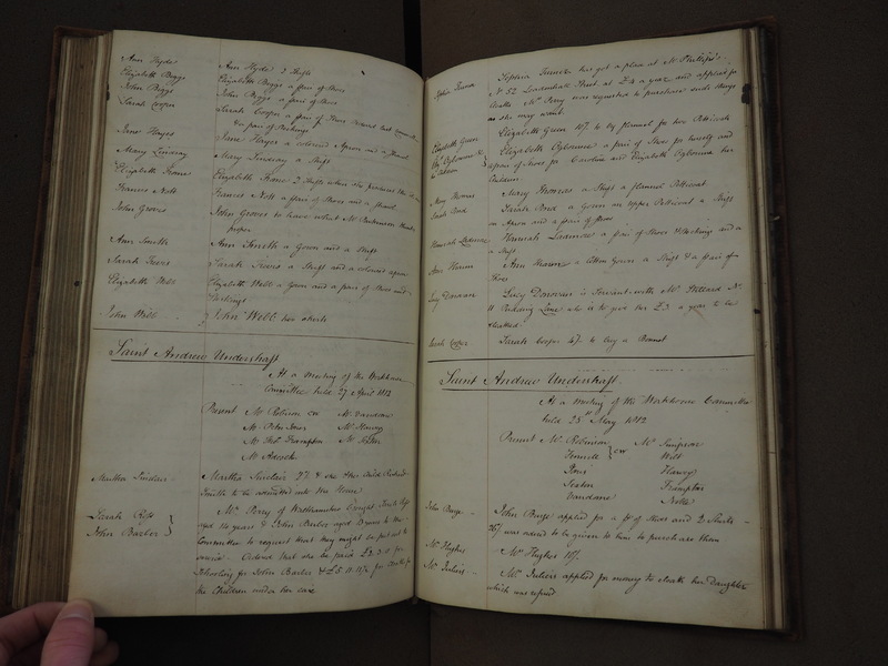 St Andrew Undershaft - Workhouse Minute Book 1801-1814 p108 image 1 St Andrew Undershaft - Workhouse Minute Book 1801-1814 p108 image 1