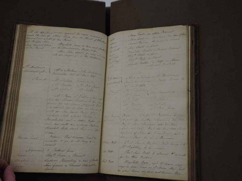 St Andrew Undershaft - Workhouse Minute Book 1801-1814 p63 image 1 St Andrew Undershaft - Workhouse Minute Book 1801-1814 p63 image 1