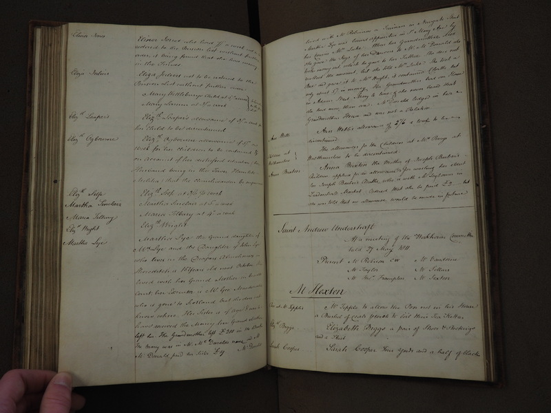 St Andrew Undershaft - Workhouse Minute Book 1801-1814 p99 image 1 St Andrew Undershaft - Workhouse Minute Book 1801-1814 p99 image 1