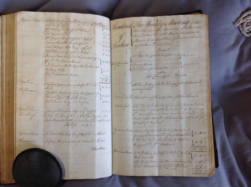 Forehoe Hundred - House of Industry Minute Book 1802-1805 p158-159 image 1 Forehoe Hundred - House of Industry Minute Book 1802-1805 p158-159 image 1