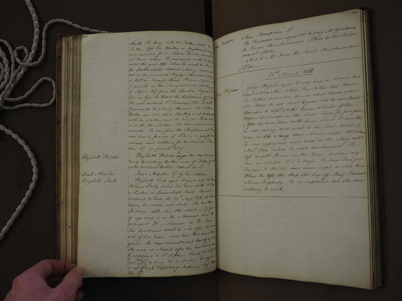 St Andrew Undershaft - Workhouse Minute Book 1814-1822 p105-106 image 1