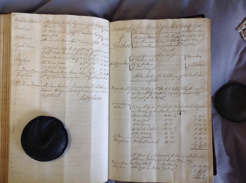 Forehoe Hundred - House of Industry Minute Book 1802-1805 p130-131 image 1 Forehoe Hundred - House of Industry Minute Book 1802-1805 p130-131 image 1