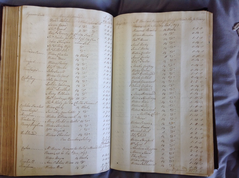 Forehoe Hundred - House of Industry Minute Book 1802-1805 p214-215 image 1 Forehoe Hundred - House of Industry Minute Book 1802-1805 p214-215 image 1