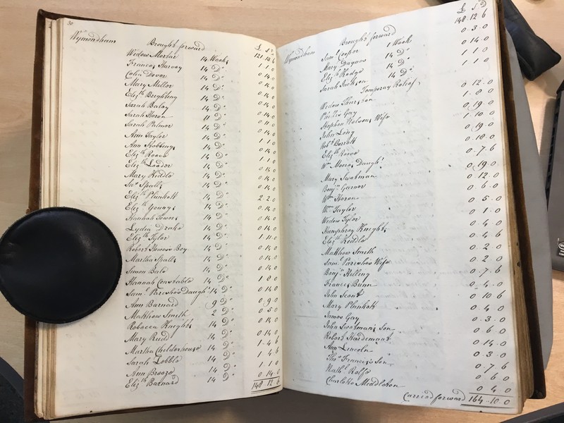 Forehoe Hundred - House of Industry Minute Book 1807-1809 p30-31 image 1 Forehoe Hundred - House of Industry Minute Book 1807-1809 p30-31 image 1