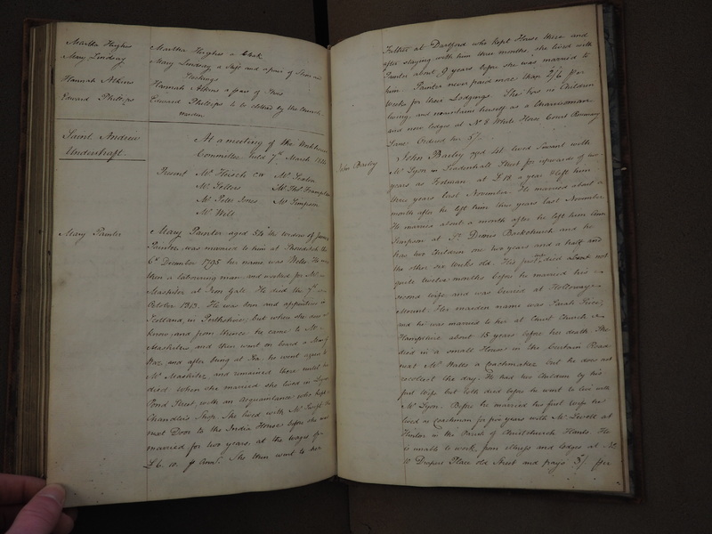 St Andrew Undershaft - Workhouse Minute Book 1801-1814 p130 image 1 St Andrew Undershaft - Workhouse Minute Book 1801-1814 p130 image 1