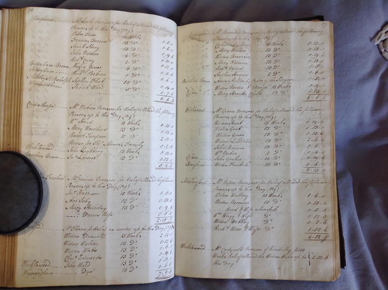 Forehoe Hundred - House of Industry Minute Book 1802-1805 p176-177 image 1 Forehoe Hundred - House of Industry Minute Book 1802-1805 p176-177 image 1