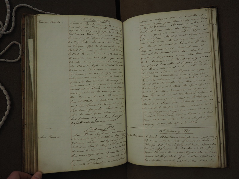 St Andrew Undershaft - Workhouse Minute Book 1814-1822 p176-177 image 1