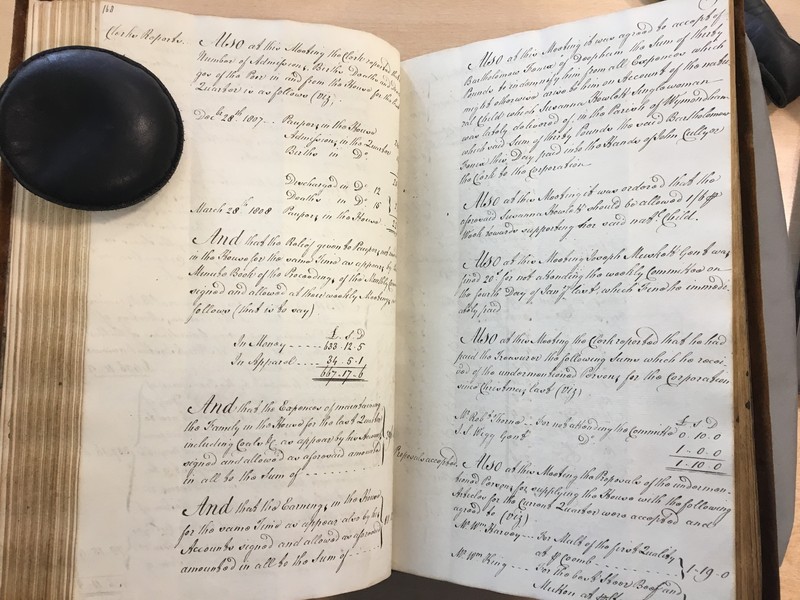 Forehoe Hundred - House of Industry Minute Book 1807-1809 p168-169 image 1 Forehoe Hundred - House of Industry Minute Book 1807-1809 p168-169 image 1