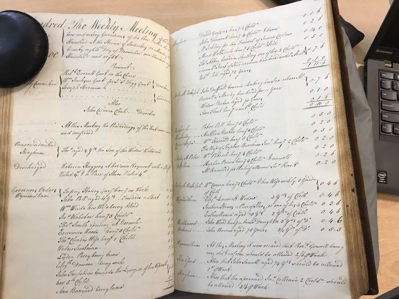 Forehoe Hundred - House of Industry Minute Book 1807-1809 p304-305 image 1 Forehoe Hundred - House of Industry Minute Book 1807-1809 p304-305 image 1