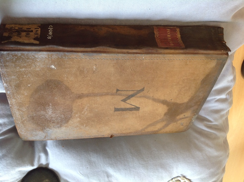 Forehoe Hundred - House of Industry Minute Book 1802-1805 front cover and spine image 1 Forehoe Hundred - House of Industry Minute Book 1802-1805 front cover and spine image 1