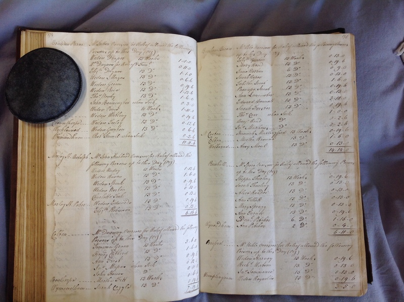 Forehoe Hundred - House of Industry Minute Book 1802-1805 p174-175 image 1 Forehoe Hundred - House of Industry Minute Book 1802-1805 p174-175 image 1