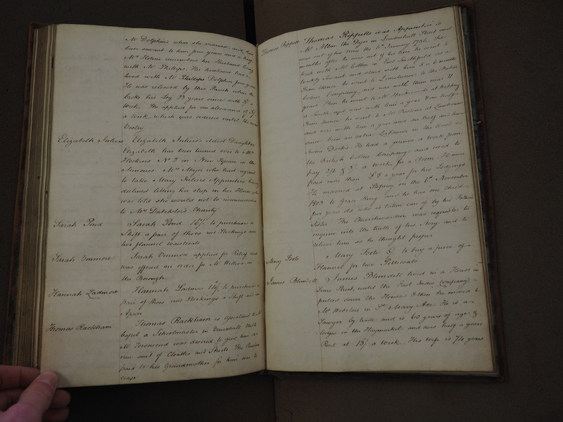St Andrew Undershaft - Workhouse Minute Book 1801-1814 p125 image 1 St Andrew Undershaft - Workhouse Minute Book 1801-1814 p125 image 1