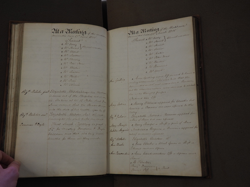 St Andrew Undershaft - Workhouse Minute Book 1801-1814 p36 image 1 St Andrew Undershaft - Workhouse Minute Book 1801-1814 p36 image 1