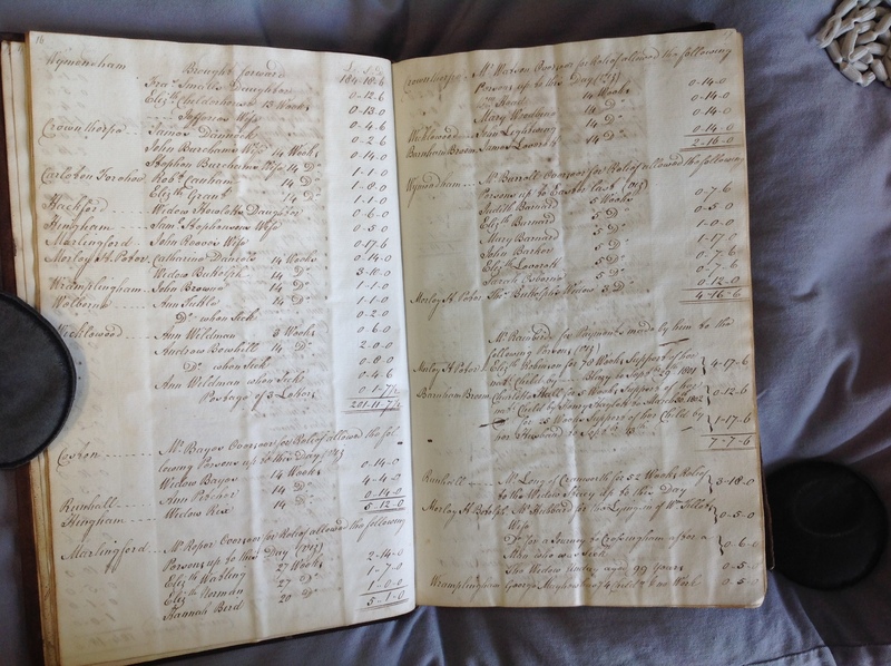 Forehoe Hundred - House of Industry Minute Book 1802-1805 p16-17 image 1 Forehoe Hundred - House of Industry Minute Book 1802-1805 p16-17 image 1