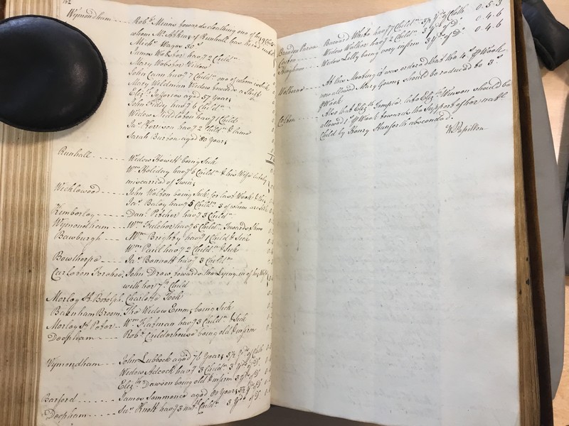Forehoe Hundred - House of Industry Minute Book 1807-1809 p162-163 image 1 Forehoe Hundred - House of Industry Minute Book 1807-1809 p162-163 image 1
