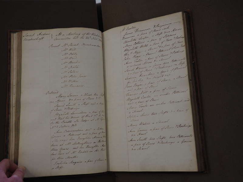 St Andrew Undershaft - Workhouse Minute Book 1801-1814 p42 image 1 St Andrew Undershaft - Workhouse Minute Book 1801-1814 p42 image 1