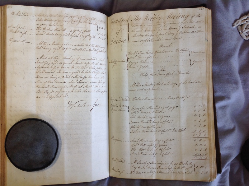 Forehoe Hundred - House of Industry Minute Book 1802-1805 p246-247 image 1 Forehoe Hundred - House of Industry Minute Book 1802-1805 p246-247 image 1