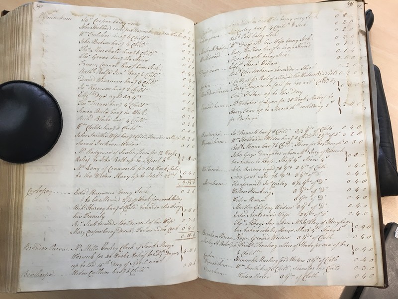 Forehoe Hundred - House of Industry Minute Book 1805-1807 p490-491 image 1