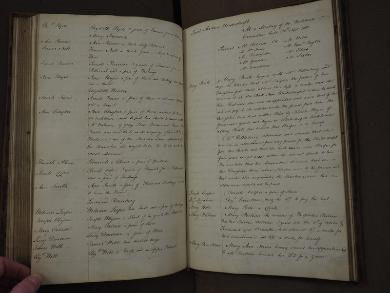 St Andrew Undershaft - Workhouse Minute Book 1801-1814 p102 image 1 St Andrew Undershaft - Workhouse Minute Book 1801-1814 p102 image 1