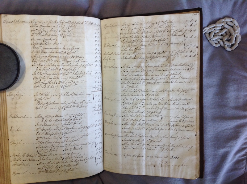 Forehoe Hundred - House of Industry Minute Book 1802-1805 p502-503 image 1 Forehoe Hundred - House of Industry Minute Book 1802-1805 p502-503 image 1