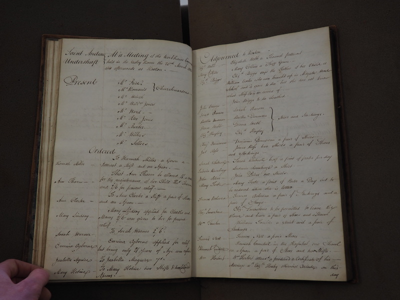 St Andrew Undershaft - Workhouse Minute Book 1801-1814 p17 image 1 St Andrew Undershaft - Workhouse Minute Book 1801-1814 p17 image 1