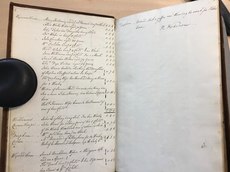 Forehoe Hundred - House of Industry Minute Book 1807-1809 p2-3 image 1 Forehoe Hundred - House of Industry Minute Book 1807-1809 p2-3 image 1