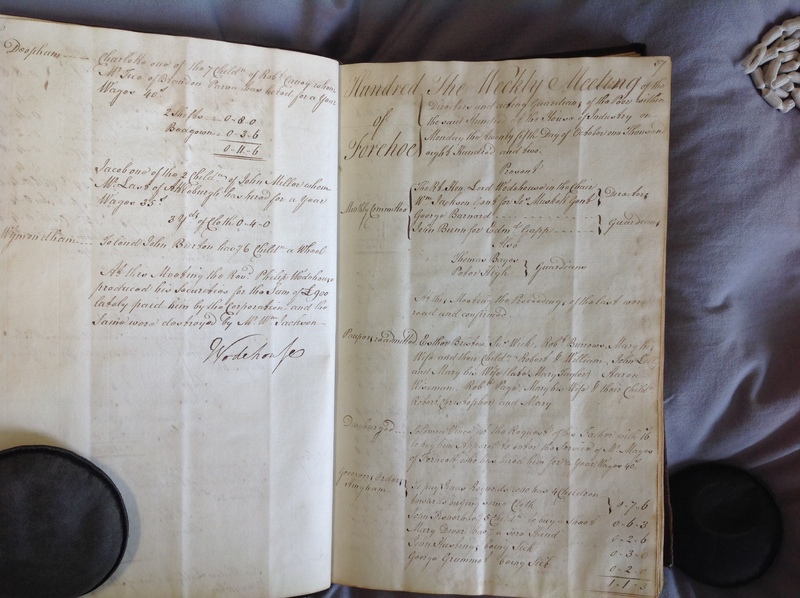 Forehoe Hundred - House of Industry Minute Book 1802-1805 p36-37 image 1 Forehoe Hundred - House of Industry Minute Book 1802-1805 p36-37 image 1