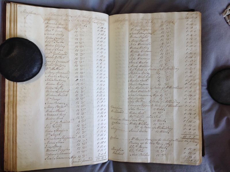 Forehoe Hundred - House of Industry Minute Book 1802-1805 p66-67 image 1
