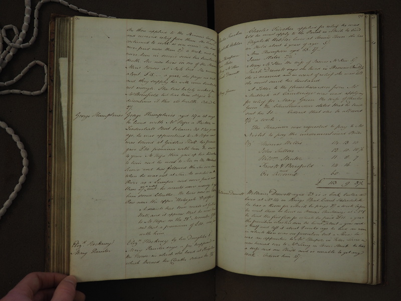 St Andrew Undershaft - Workhouse Minute Book 1814-1822 p174-175 image 1