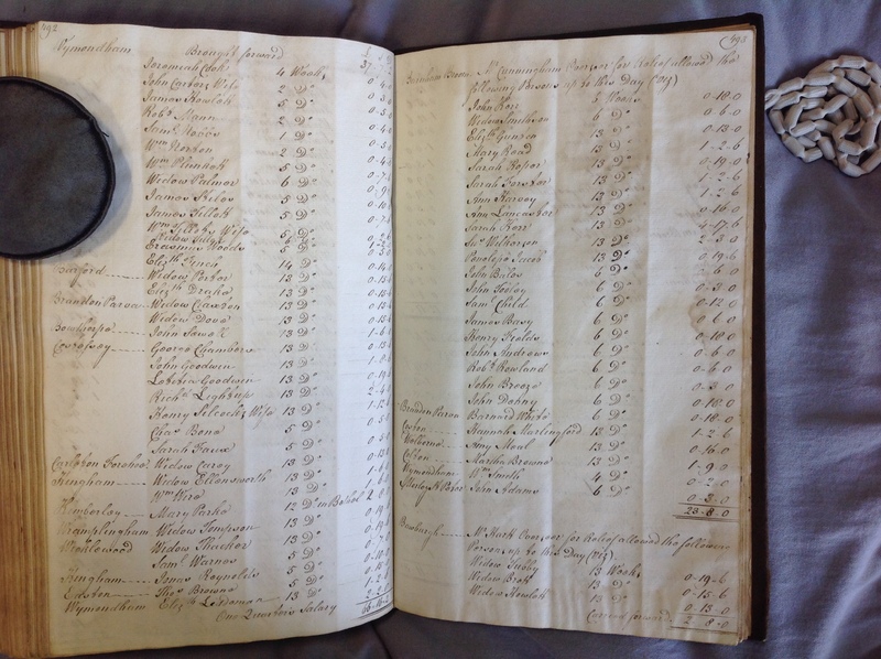 Forehoe Hundred - House of Industry Minute Book 1802-1805 p492-493 image 1 Forehoe Hundred - House of Industry Minute Book 1802-1805 p492-493 image 1