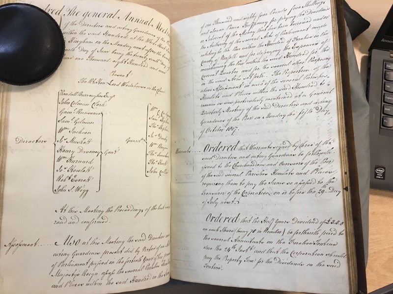 Forehoe Hundred - House of Industry Minute Book 1807-1809 p472-473 image 1 Forehoe Hundred - House of Industry Minute Book 1807-1809 p472-473 image 1
