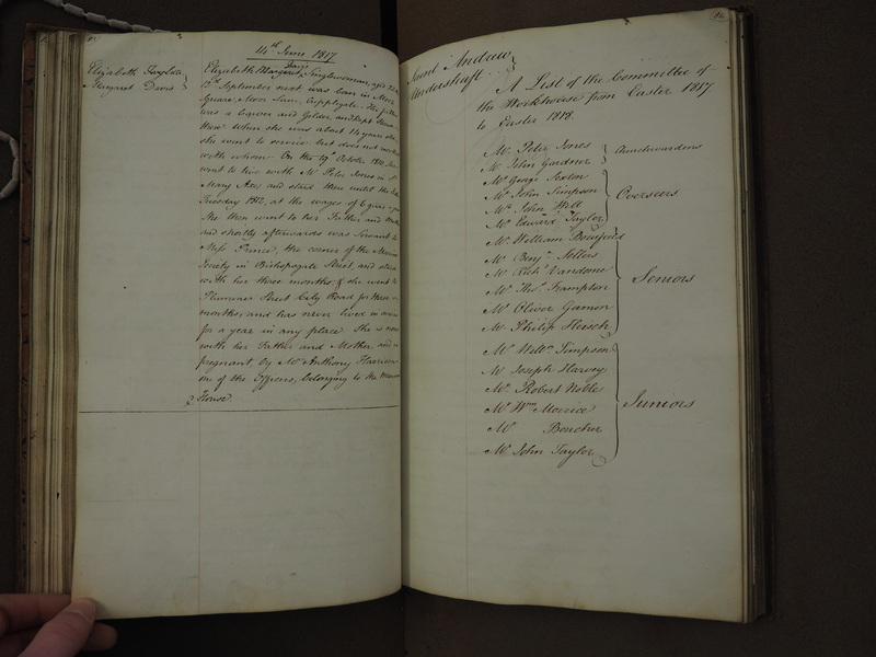St Andrew Undershaft - Workhouse Minute Book 1814-1822 p83-84 image 1