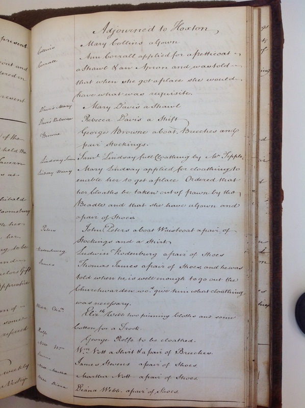 St Andrew Undershaft - Workhouse Minute Book 1780-1801 p227 image 1 St Andrew Undershaft - Workhouse Minute Book 1780-1801 p227 image 1
