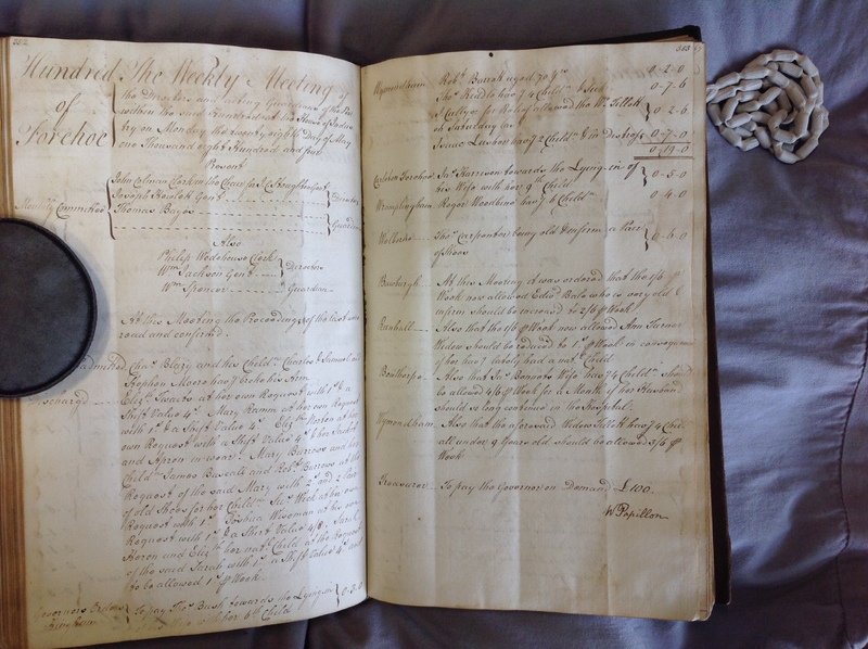 Forehoe Hundred - House of Industry Minute Book 1802-1805 p352-353 image 1 Forehoe Hundred - House of Industry Minute Book 1802-1805 p352-353 image 1