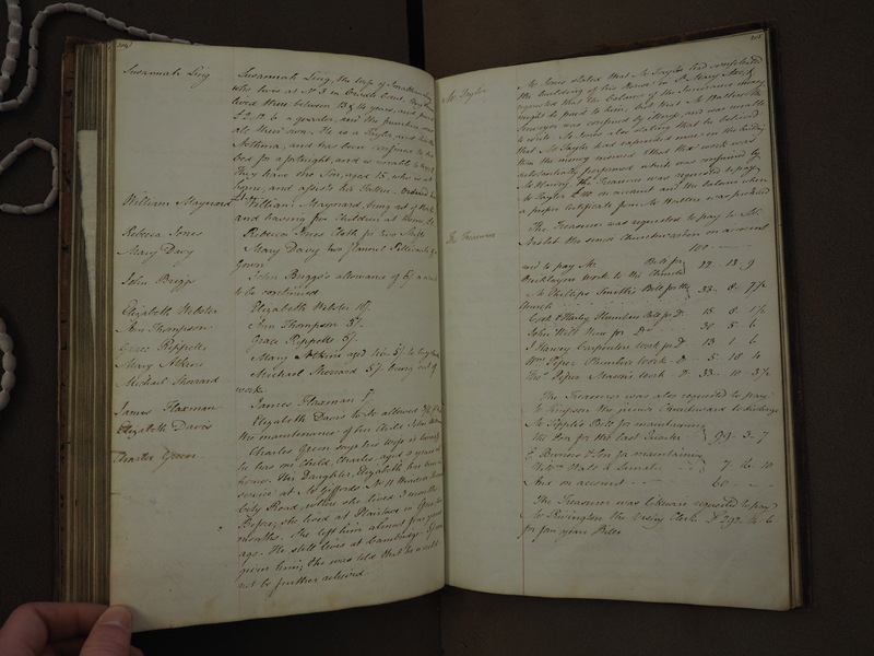St Andrew Undershaft - Workhouse Minute Book 1814-1822 p204-205 image 1