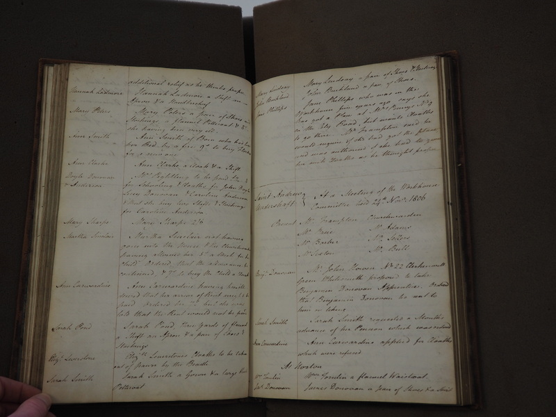 St Andrew Undershaft - Workhouse Minute Book 1801-1814 p50 image 1 St Andrew Undershaft - Workhouse Minute Book 1801-1814 p50 image 1