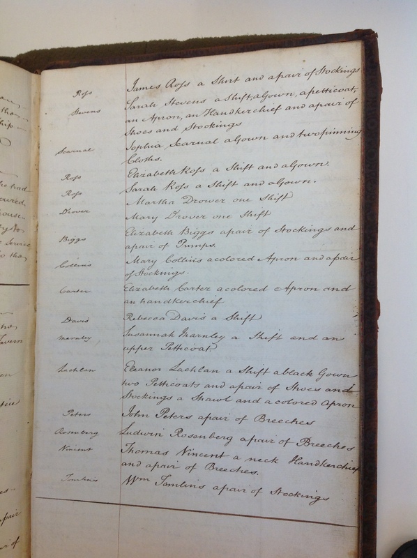 St Andrew Undershaft - Workhouse Minute Book 1780-1801 p267 image 1 St Andrew Undershaft - Workhouse Minute Book 1780-1801 p267 image 1