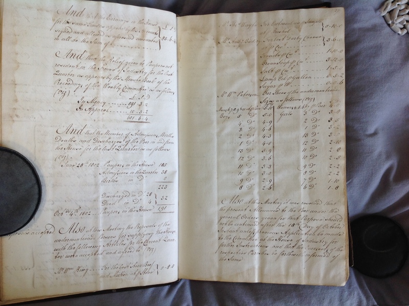 Forehoe Hundred - House of Industry Minute Book 1802-1805 p26-27 image 1 Forehoe Hundred - House of Industry Minute Book 1802-1805 p26-27 image 1