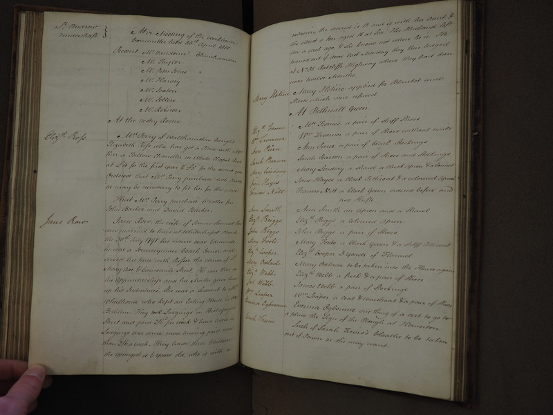 St Andrew Undershaft - Workhouse Minute Book 1801-1814 p87 image 1 St Andrew Undershaft - Workhouse Minute Book 1801-1814 p87 image 1