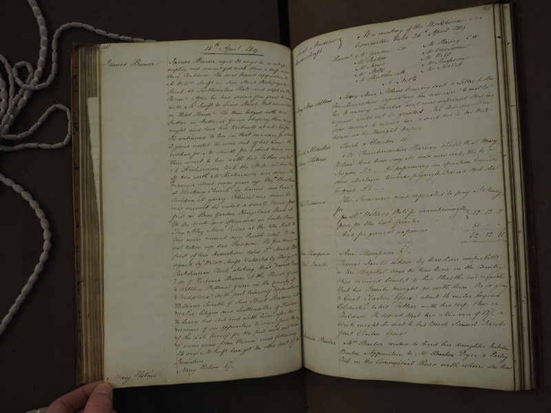 St Andrew Undershaft - Workhouse Minute Book 1814-1822 p148-149 image 1
