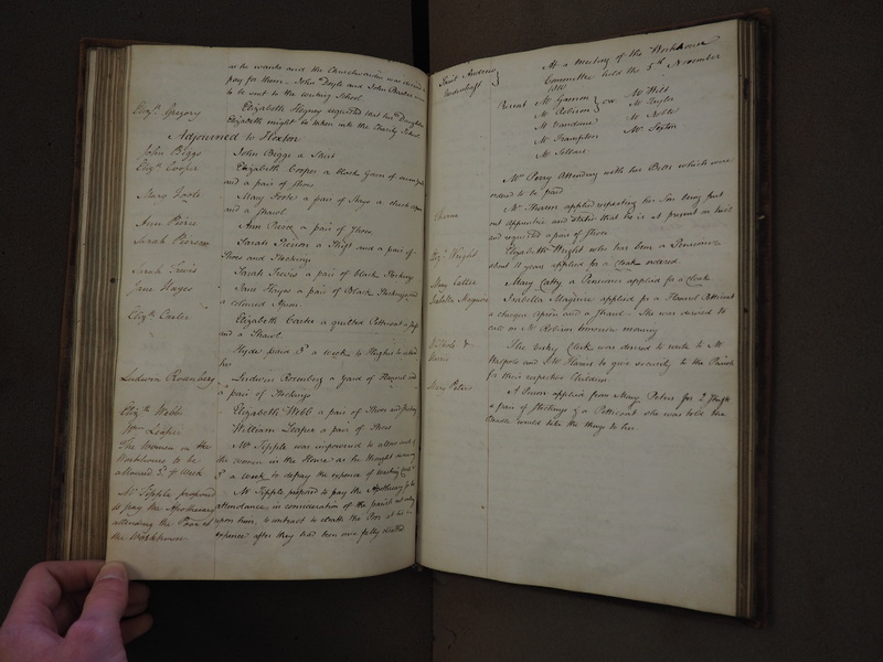 St Andrew Undershaft - Workhouse Minute Book 1801-1814 p92 image 1 St Andrew Undershaft - Workhouse Minute Book 1801-1814 p92 image 1