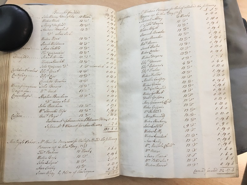 Forehoe Hundred - House of Industry Minute Book 1805-1807 p256-257 image 1