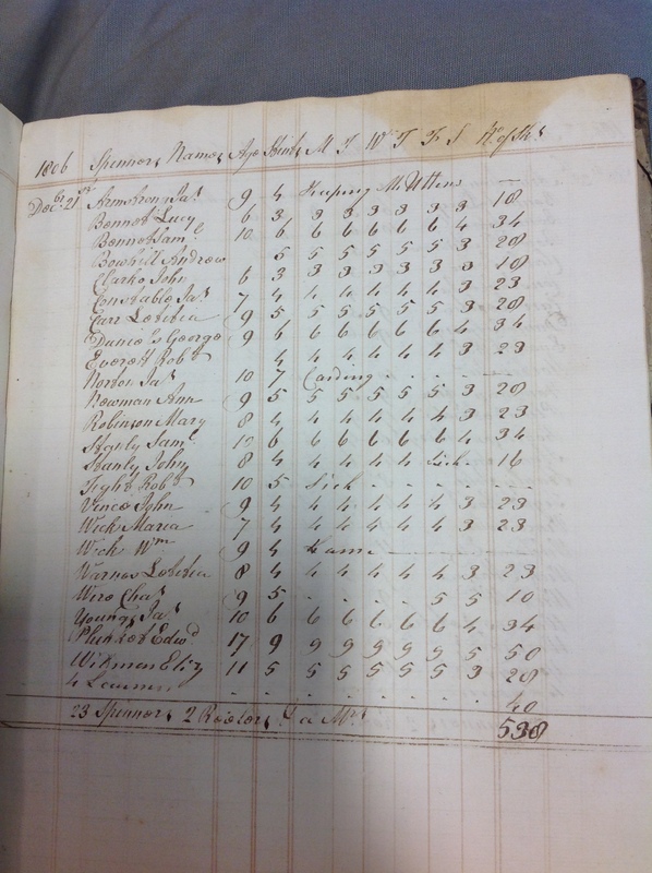 Forehoe Hundred - House of Industry Spinning Book 1805-1809 p93 image 1 Forehoe Hundred - House of Industry Spinning Book 1805-1809 p93 image 1