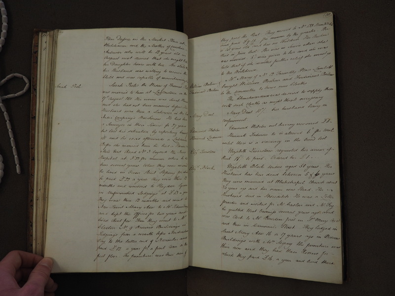 St Andrew Undershaft - Workhouse Minute Book 1814-1822 p49-50 image 1