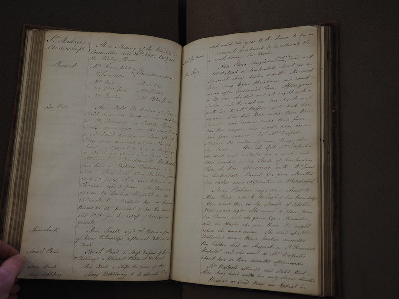 St Andrew Undershaft - Workhouse Minute Book 1801-1814 p62 image 1 St Andrew Undershaft - Workhouse Minute Book 1801-1814 p62 image 1
