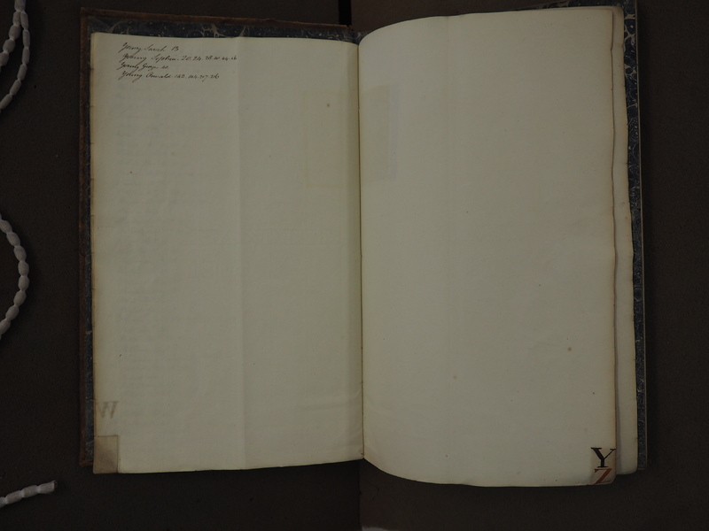 St Andrew Undershaft - Workhouse Minute Book 1814-1822 Index np[xxvii-xxviii] image 1