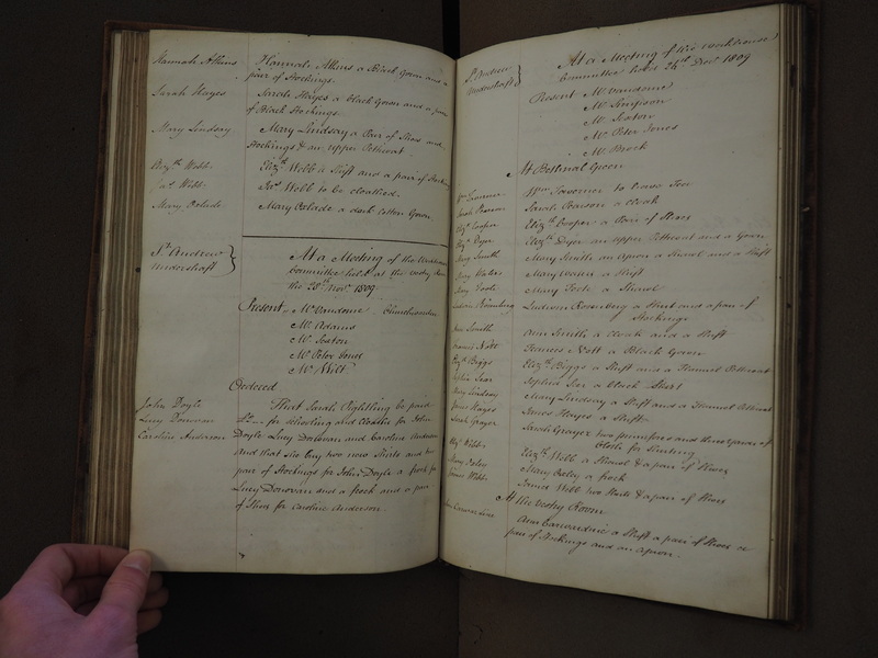 St Andrew Undershaft - Workhouse Minute Book 1801-1814 p84 image 1 St Andrew Undershaft - Workhouse Minute Book 1801-1814 p84 image 1