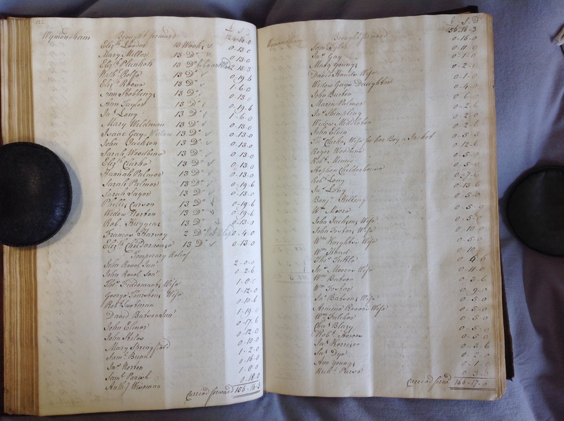 Forehoe Hundred - House of Industry Minute Book 1802-1805 p122-123 image 1 Forehoe Hundred - House of Industry Minute Book 1802-1805 p122-123 image 1